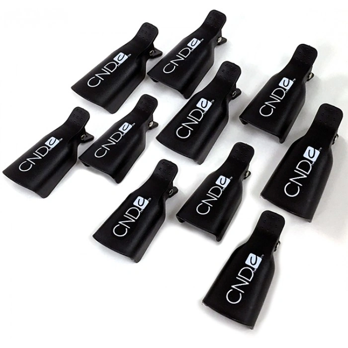 Набір затискачів для зняття гель-лаку CND Nail Clips 10 шт