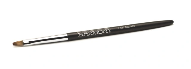 Квадратна кисть для гелю Harmony Gel Square Brush #6