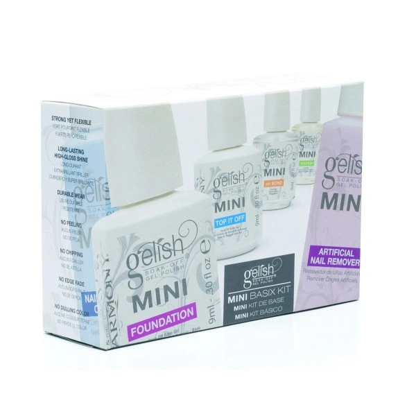 Базовий набір для гель-лакового манікюру Harmony Gelish MINI Basix Kit