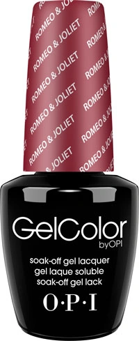 Гель-лак OPI Romeo & Juliet гнила вишня, перламутр 15 мл