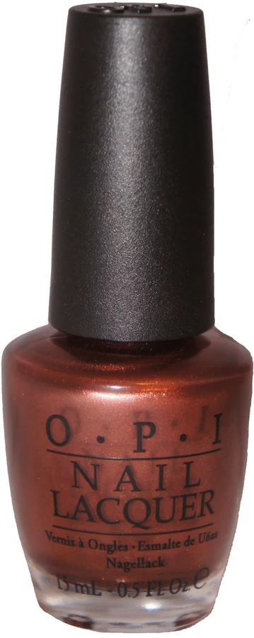 Лак OPI Brisbane Bronze бронза, перламутр 15 мл