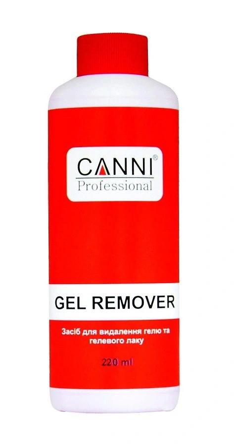 Рідина для зняття гель-лаку Canni Gel Remover без ацетону 220 мл