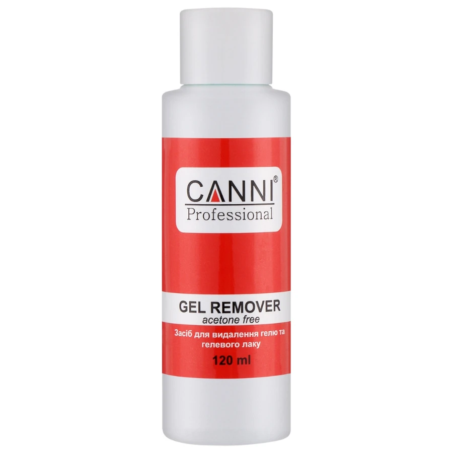 Рідина для зняття гель-лаку Canni Gel Remover без ацетону 120 мл