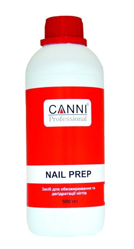 Засіб для знежирення та дегідратації нігтів Canni Nail Prep 500 мл