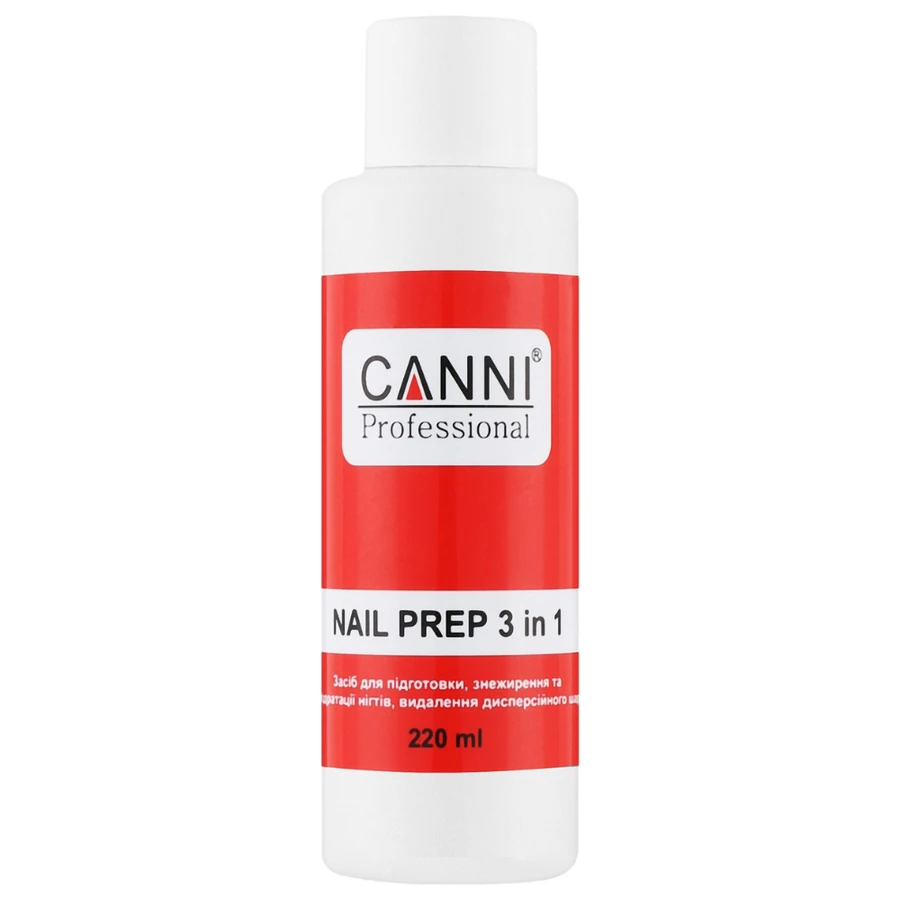 Засіб для знежирення та дегідратації нігтів Canni Nail Prep 220 мл