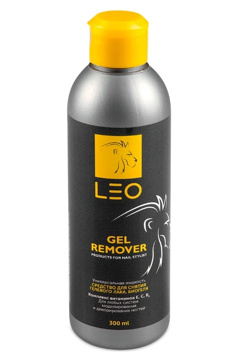 Рідина для зняття гель-лаку та біо-геля Leo Gel Remover 300 мл