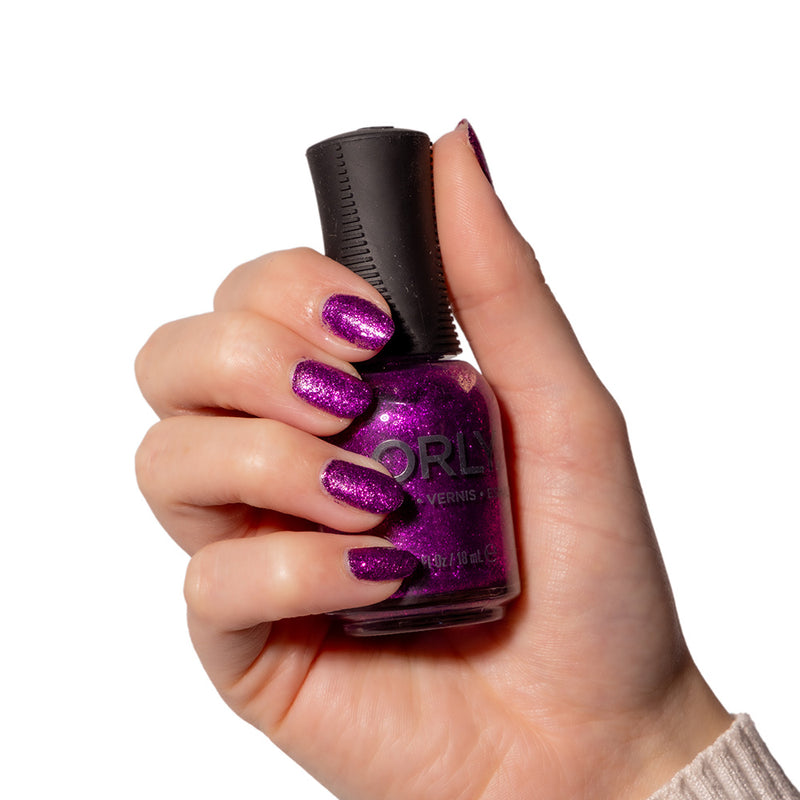 Гель-лак ORLY Gel FX Bubbly Bombshell фіолетово-рожевий, з блискітками 9 мл