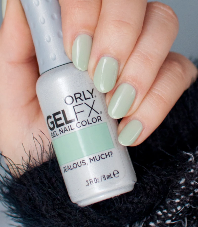Гель-лак ORLY Gel FX Jealous, Much? світлий оливково-зелений, емаль 9 мл