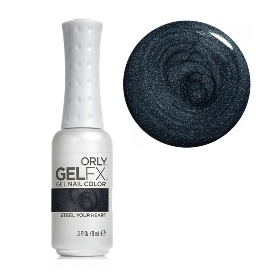 Гель-лак ORLY Gel FX Steel Your Heart металічний, з мікроблиском 9 мл