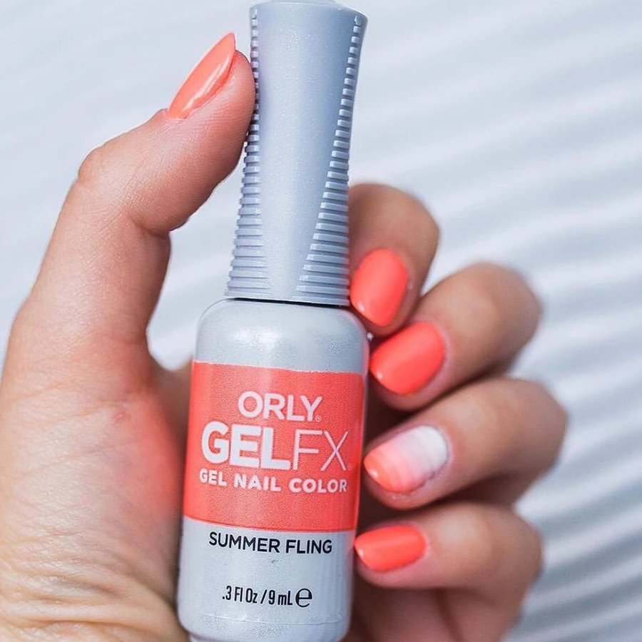 Гель-лак ORLY Gel FX Summer Fling світлий морквяний, емаль 9 мл