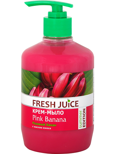 Крем-мило Fresh Juice Cream-Soap Pink Banana 460 мл