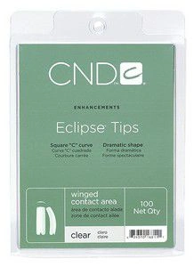 CND Clear Eclipse Tips 100 шт