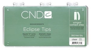 Прозорі типси асорті 360 шт CND Clear Eclipse Tips 360 шт