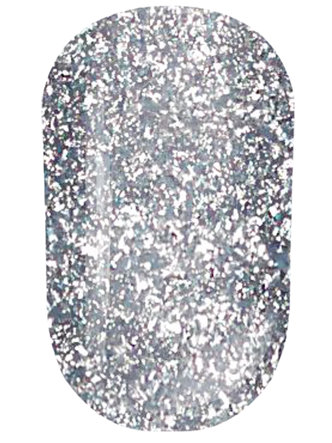 Гель-паста Trendy Nails Gel Paste Shine Silver сріблястий з блискітками 5 г