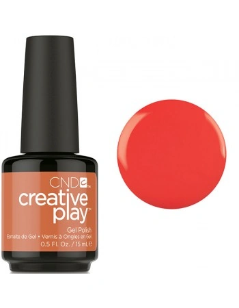 Гель-лак CND Creative Play 422 Mango About Town коралово-морквяний, емаль 15 мл