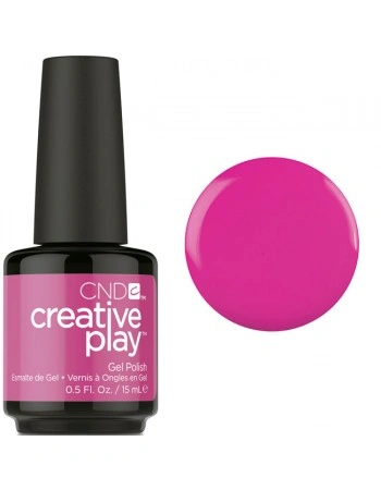 Гель-лак CND Creative Play 409 Berry Shocking малиново-рожевий, емаль 15 мл