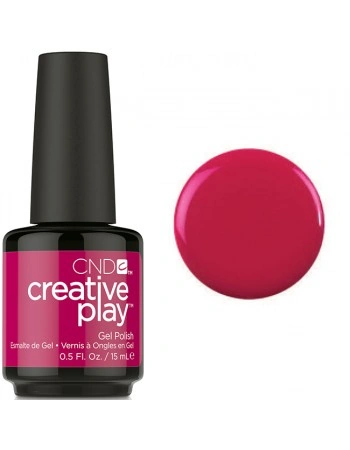 Гель-лак CND Creative Play 500 Fuchsia Fling фуксія, емаль 15 мл