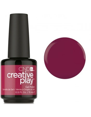 Гель-лак CND Creative Play 460 Berry Busy приглушений малиновий, емаль 15 мл
