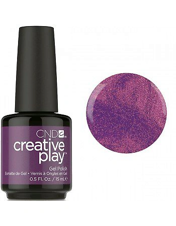 Гель-лак CND Creative Play 444 Raisin Eyebrows фіолетовий, сатин 15 мл