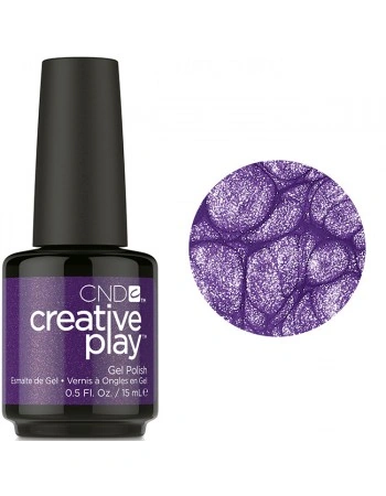 Гель-лак CND Creative Play 455 MissPurplelarity фіолетовий, мікроблиск 15 мл