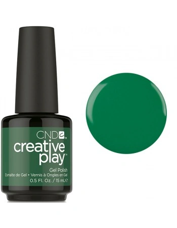 Гель-лак CND Creative Play 485 Happy Holly Day зелений, емаль 15 мл
