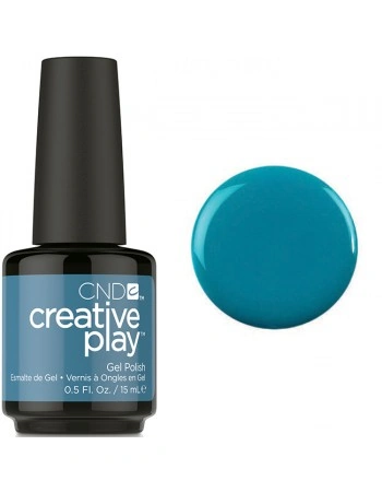 Гель-лак CND Creative Play 503 Teal The Wee Hours насичений бірюзовий, емаль 15 мл