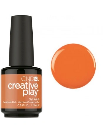 Гель-лак CND Creative Play 495 Hola on Brightl світлий морквяний, кремовий 15 мл