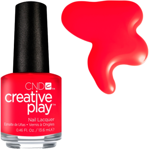 Гель-лак CND Creative Play 453 Hottie Tomattie томатний, емаль 15 мл