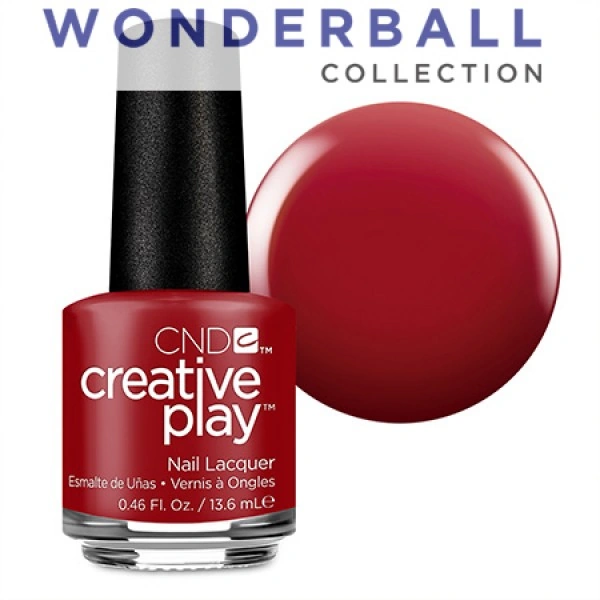 Лак CND Creative Play Creative Play 508 Red Tie Affair червоний, кремовий 13,6 мл