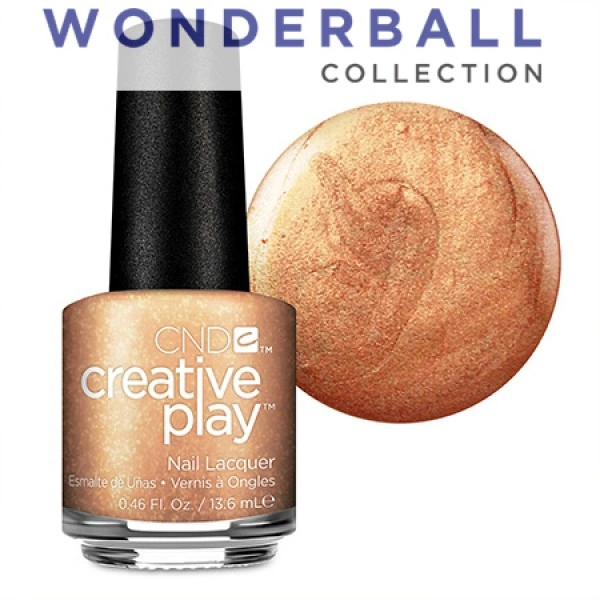 Лак CND Creative Play Creative Play 509 Bronze Burst бронзовий, металік 13,6 мл