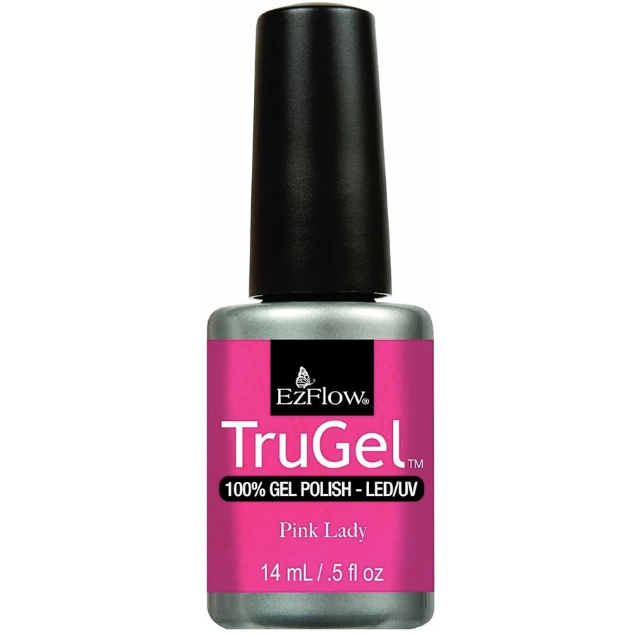 Гель-лак EzFlow TruGel Pink Lady яскравий рожевий, емаль 14 мл