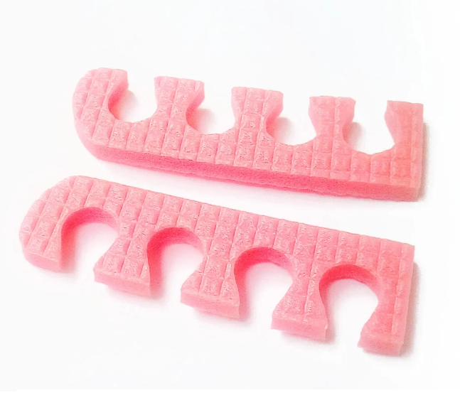 Роздільники для педикюру 2 шт YRE Toe Separators Pink