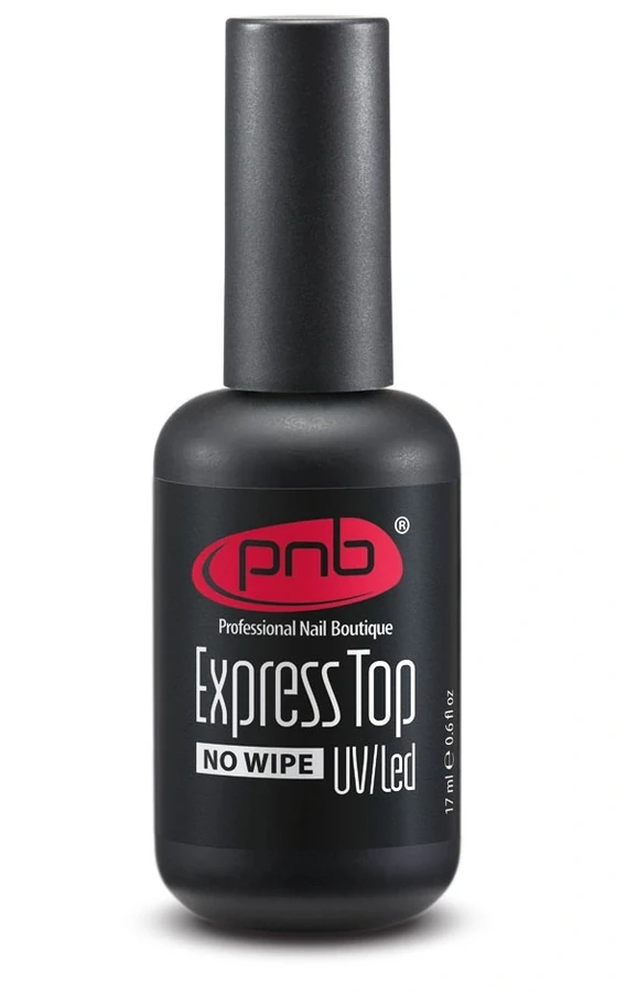 Експрес топ без липкого шару PNB UV/LED Express Top No Wipe 17 мл