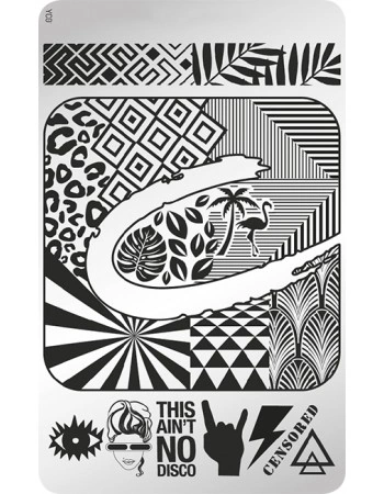 Пластина для стемпінгу CND Stamp Plate