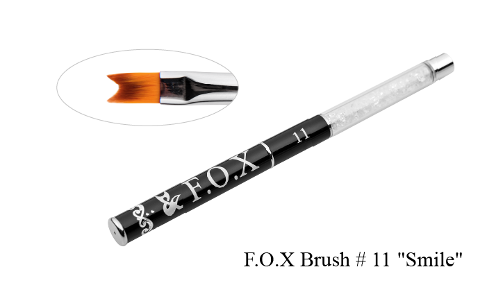 Пензель для дизайну 11 FOX Brush For Nail Design 11
