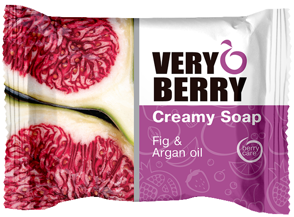 Крем-мило VERY BERRY Creamy Soap Fig & Argan Oil інжир та олія аргани 100 г