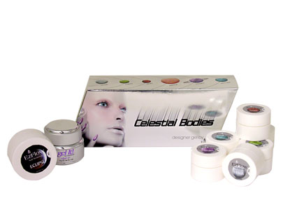 Набір кольорових гелів Небесні тіла EzFlow Celestial Bodies Gel Kit