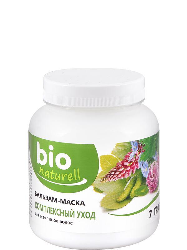 Бальзам-маска для волосся 7 трав Bio naturell Hair Balm-Mask 7Herbal 480 мл
