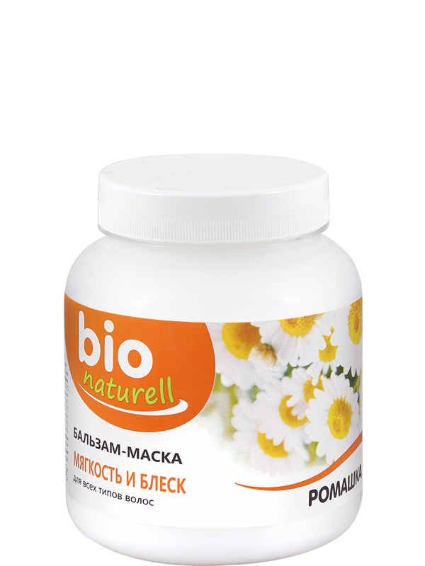 Бальзам-маска для волосся Bio naturell Hair Balm-Mask Chamomile ромашка 480 мл
