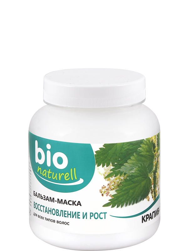 Бальзам-маска для волосся Bio naturell Hair Balm-Mask Nettle кропива 480 мл