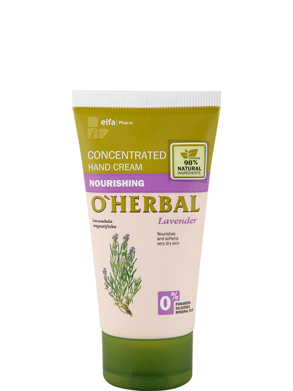 Концентрований крем для рук OHerbal Концентрований nourishing Hand Cream With Lavender Extract екстракт лаванди 50 мл