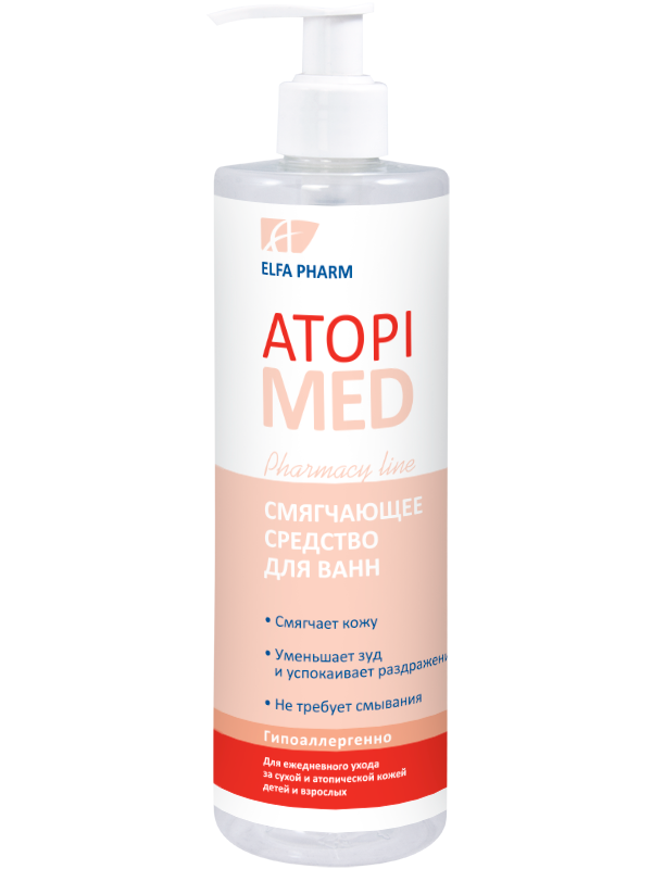 Пом`якшувальний засіб для ванн Elfa Pharm Atopi Med Bath Softener 400 мл