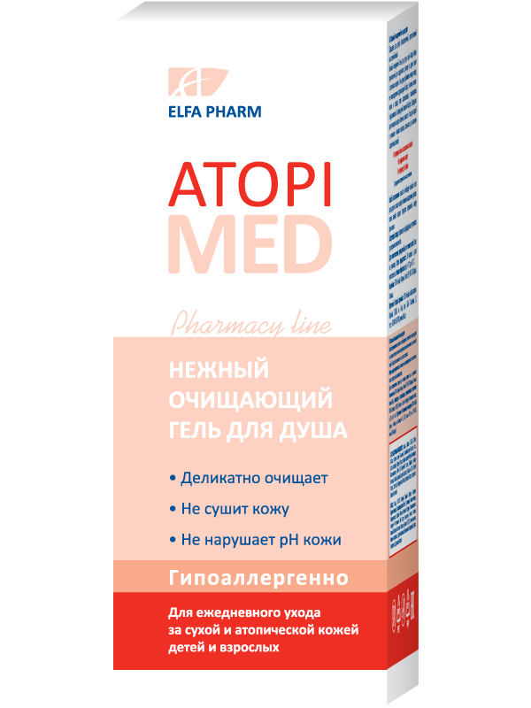 Ніжний гель для душу, що очищає Elfa Pharm Atopi Med Delicate Cleansing Shower Gel 150 мл