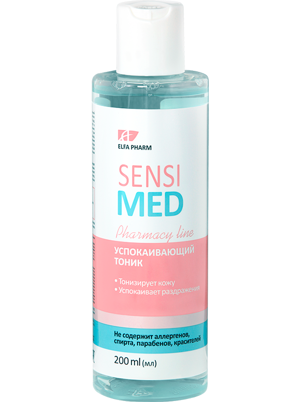 Заспокійливий тонік Elfa Pharm Sensi Med Soothing Tonic 200 мл