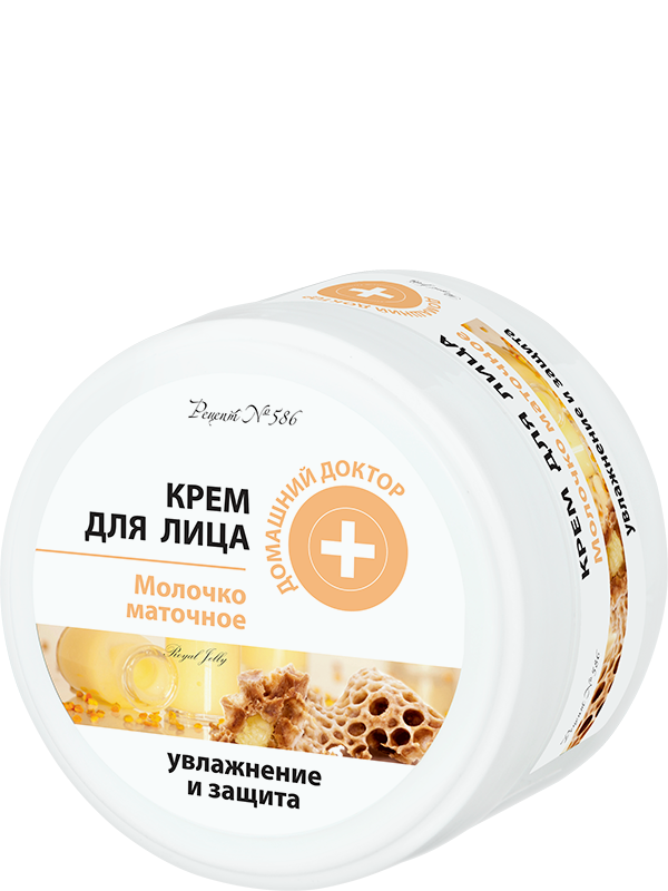 Крем для обличчя "Маточне молочко" Домашний Доктор (The Doctor) Face Сream Milk Royal 100 мл