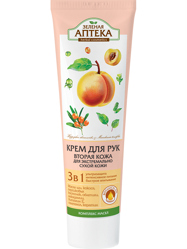 Набір для догляду за руками Захист шкіри Зелена аптека Set for Hands Care Skin protection