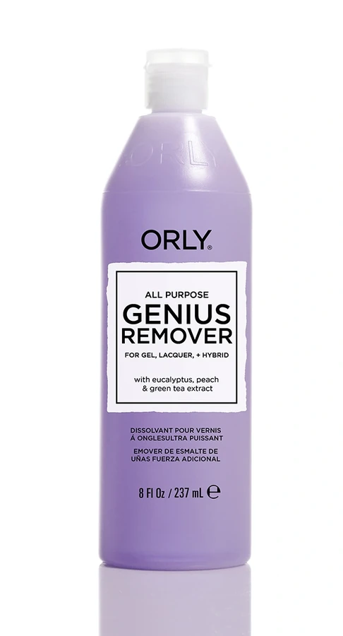 Універсальна рідина для зняття лаку та гель-лаку ORLY Genius Remover 236 мл