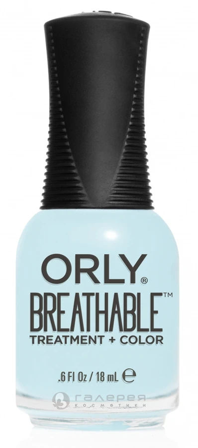 Лак + лікування ORLY Breathable MORNING MANTRA блідо-блакитний, емаль 18 мл