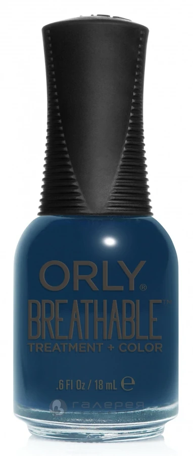 Лак+лікування ORLY Breathable GOOD KARMA синій, емаль 18 мл