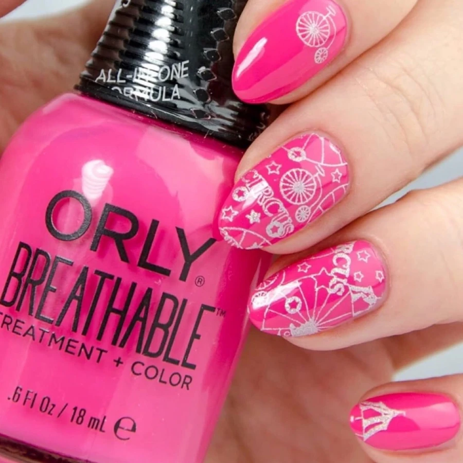 Лак + лікування ORLY Breathable Pep In Your Step червоно-кораловий, емаль 18 мл